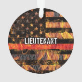 Luitenant-brandweerschip Ornament (achterkant)