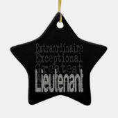 Luitenant-generaal Keramisch Ornament (Achterkant)