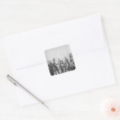 Luitenant-generaal Sir George Brown G.C.B Vierkante Sticker (Envelop)