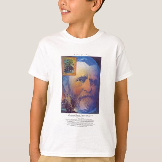Luitenant-generaal Ulysses Grant Citizen Soldaat T-shirt (Voorkant)