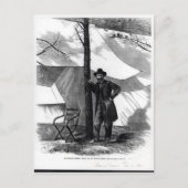 Luitenant-generaal Ulysses S.Grant Briefkaart (Voorkant)