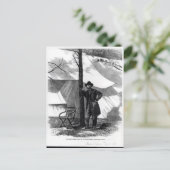 Luitenant-generaal Ulysses S.Grant Briefkaart (Staand voorkant)