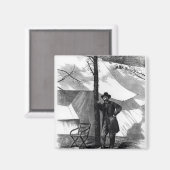 Luitenant-generaal Ulysses S.Grant Magneet (Voorkant / Achterkant)