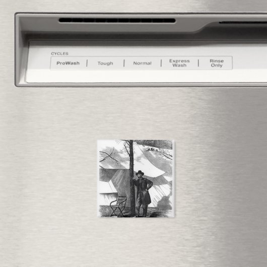 Luitenant-generaal Ulysses S.Grant Magneet (Insitu (Vaatwasser))