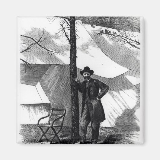 Luitenant-generaal Ulysses S.Grant Magneet (Voorkant)