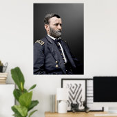Luitenant-generaal Ulysses S. GRANT Poster (Thuiskantoor)