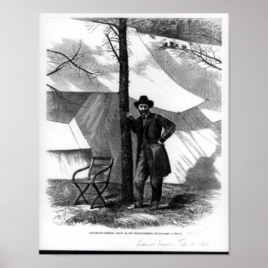 Luitenant-generaal Ulysses S.Grant Poster (Voorkant)
