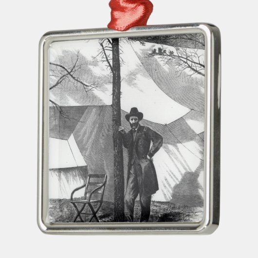 Luitenant-generaal Ulysses S.S. Subsidie Metalen Ornament (Links)