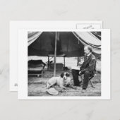 Luitenant Georger Custer Photography Virginia Briefkaart (Voorkant / Achterkant)