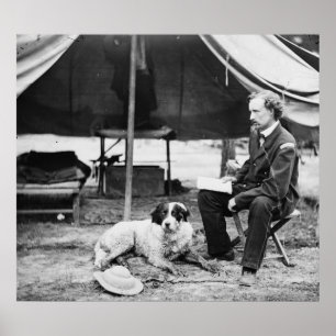 Luitenant Georger Custer Photography Virginia Poster