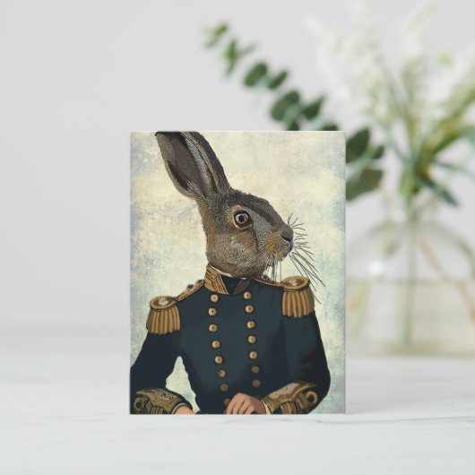 Luitenant Hare 2 Briefkaart (Staand voorkant)