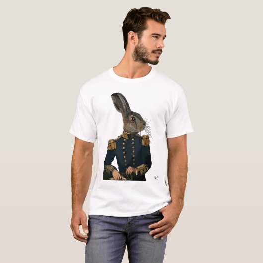 Luitenant Hare 2 T-shirt (Voorkant volledig)