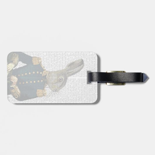 Luitenant Hare Bagagelabel (Achterkant horizontaal)