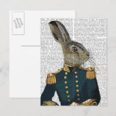Luitenant Hare Briefkaart (Voorkant / Achterkant)