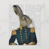 Luitenant Hare Briefkaart (Voorkant)