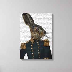 Luitenant Hare Canvas Afdruk