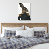 Luitenant Hare Canvas Afdruk (Insitu (Slaapkamer))