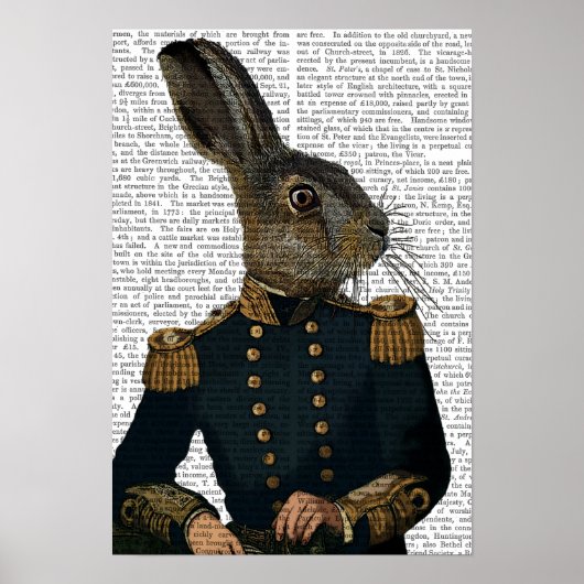 Luitenant Hare Poster (Voorkant)