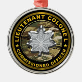 Luitenant-kolonel Metalen Ornament (Voorkant)