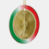 Luitenant van de brandweer keramisch ornament (Rechts)