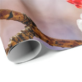 Luitende Sakura-ventilator op zonnige dag Cadeaupapier (Rol Hoek)