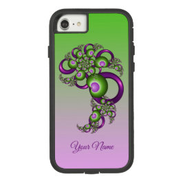 Luitroze groen hart Abstracte fractaalnaam Case-Mate iPhone Case