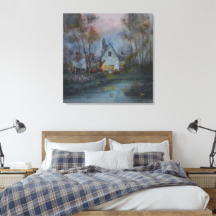 "Luiwige Dagen" Canvas Afdruk