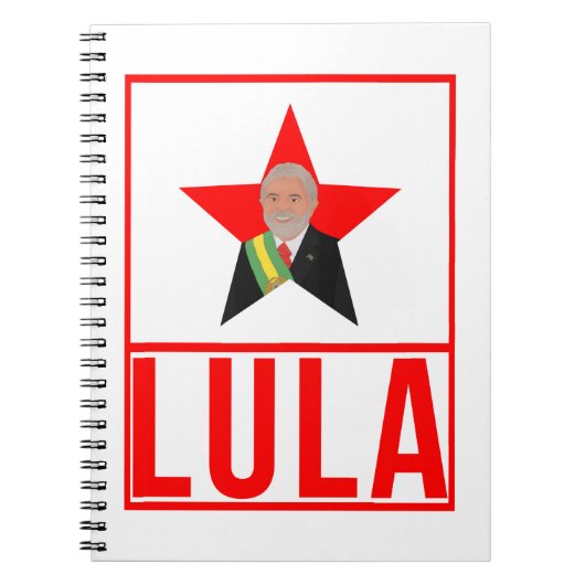 Luiz Inacio Lula da Silva Notitieboek (Voorkant)