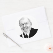 Luiz Inacio Lula da Silva Ronde Sticker (Envelop)