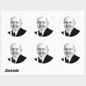 Luiz Inacio Lula da Silva Ronde Sticker (Vel)