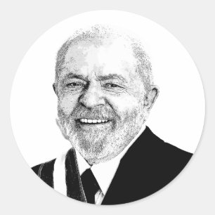 Luiz Inacio Lula da Silva Ronde Sticker