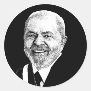 Luiz Inacio Lula da Silva Ronde Sticker