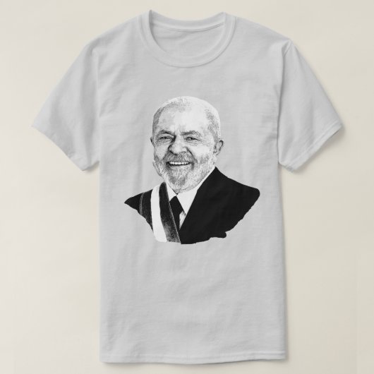 Luiz Inacio Lula da Silva T-shirt (Design voorkant)