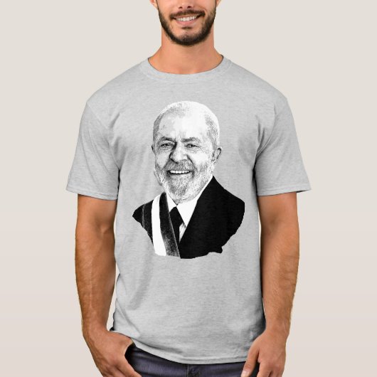 Luiz Inacio Lula da Silva T-shirt (Voorkant)