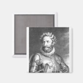 Luiz Vaz de Camoes gegraveerd door B. Roger Magneet (Voorkant / Achterkant)