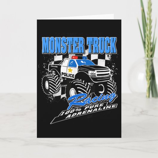 Luizen Monster Truck Kaart (Voorkant)