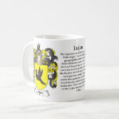 Lujan, de oorsprong, de betekenis en de rest koffiemok (Voorkant links)