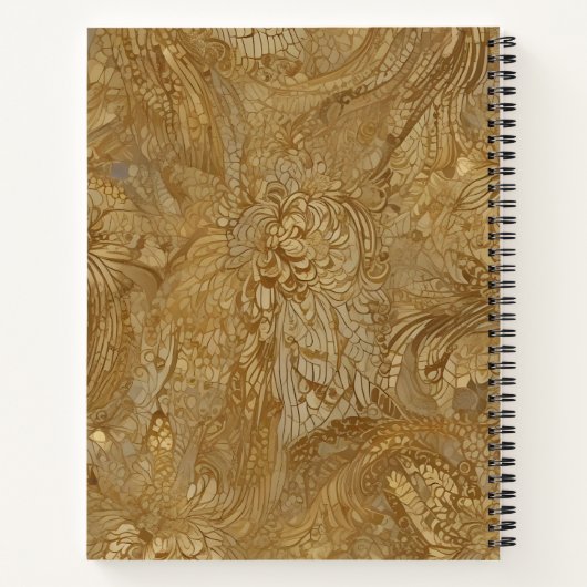 Lujo Áureo Notitieboek (Achterkant)