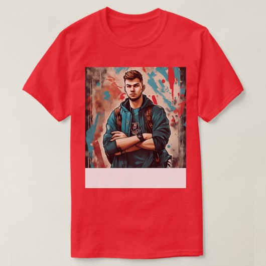 Luka Comic Fanart T-shirt (Design voorkant)