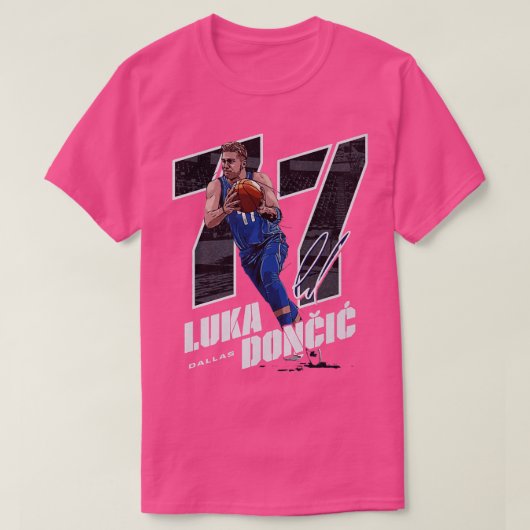 Luka Doncic Dallas Offset T-shirt (Design voorkant)