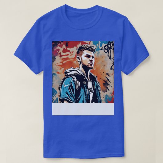Luka Doncic in het stripverhaal T-shirt (Design voorkant)