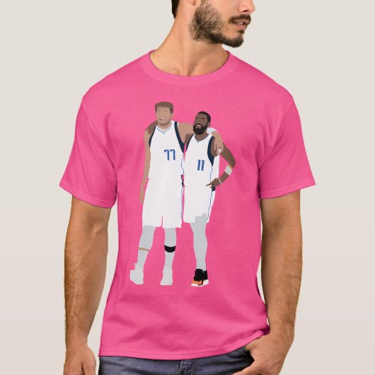 Luka Doncic Kyrie Irving Unstoppable Duo Dallas M T-shirt (Voorkant)
