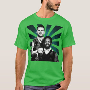 Luka en Kyrie Step Brothers Retro Pixel 70s TShir T-shirt