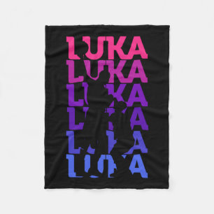 Luka Fan Basketball Sports Fleece Deken