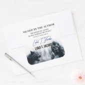 Luka T. Jacobs Auteur Bookplate Vierkante Sticker (Envelop)