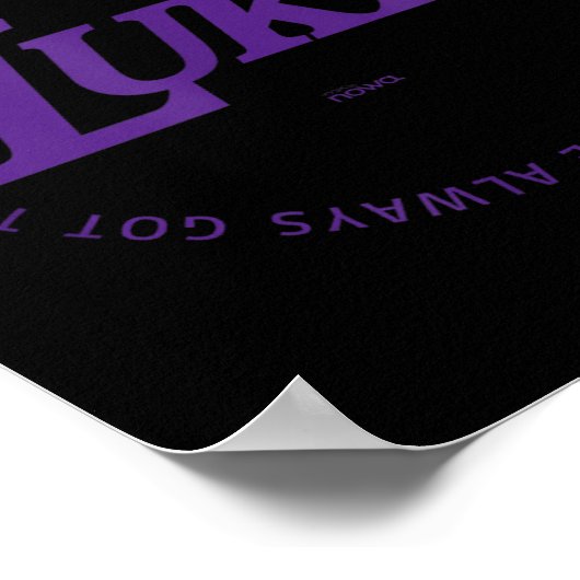 Luka - Work On Everything To Be The P Practice  Poster (Hoek)