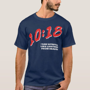 Lukas 1018 Ik zag Satan herfst als bliksem van hea T-shirt