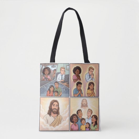 Lukas 18:1 tote bag (Voorkant)