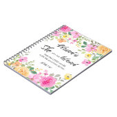 Lukas 1:45 Gezegend is zij, Vrouwengeschriften, Bl Notitieboek (Linkerzijde)