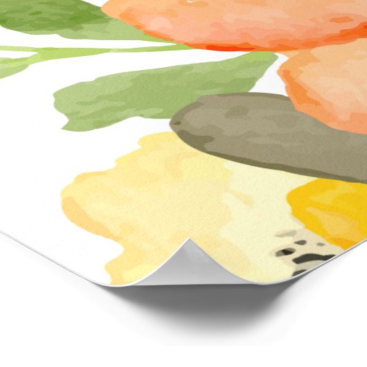 Lukas 1:45 Gezegend is zij, Vrouwengeschriften, Bl Poster (Hoek)